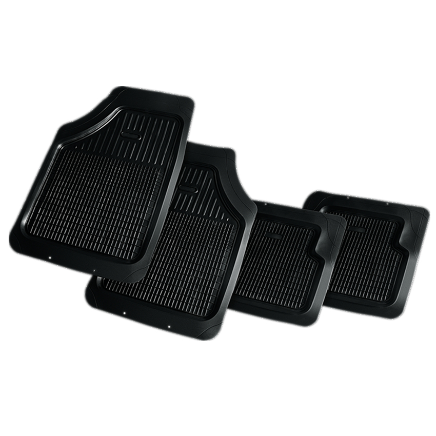 Черный цвет полный набор PVC Car Mat