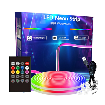 LEDEAST HX-R02 USB 5V赤外線RGBリモートコントロールLEDネオンライト