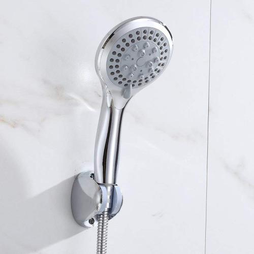 Full chrome 3 functions adjustable massage handheld shower