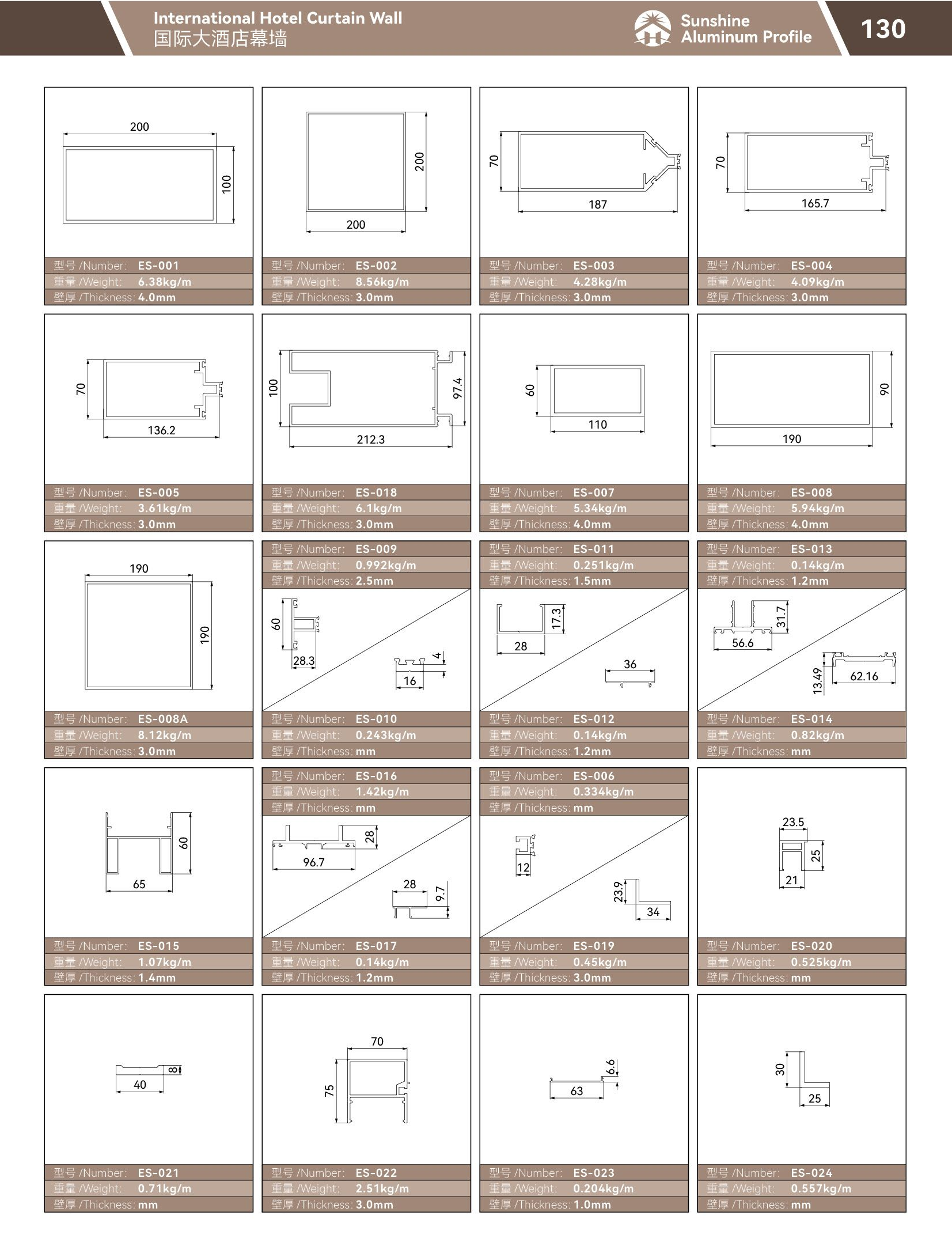 double glazed curtain wall
