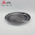 Ato Round Round Clear Relessed Plate Dinner Plate