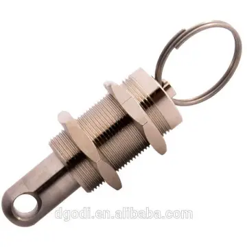 custom screw spring pin latch with O ring super quality in Dongguan