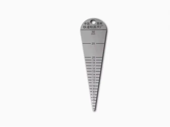 Stainless Rail Gap Ruler for Measurement Rail Gap