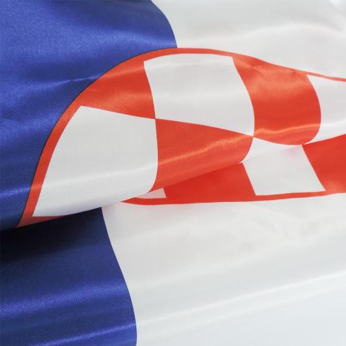 World flag Croatia National Day banner