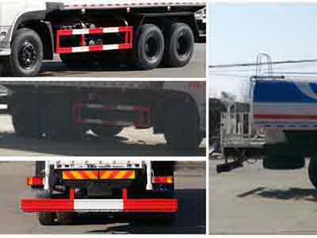 DONGFENG 4X2 15CBM Water Tank Truck Dimension