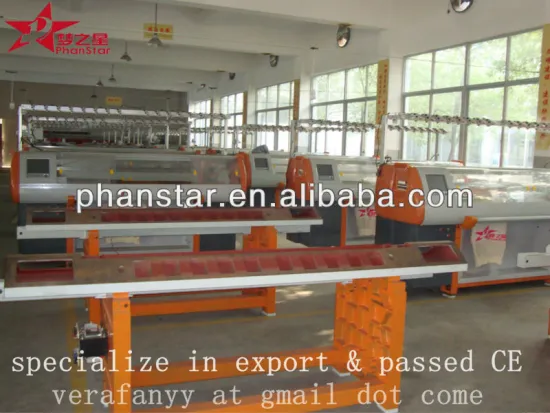 16G flat knitting machine