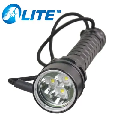 Professional 3Watt Aluminum Dive Flashlight Torch for Diving