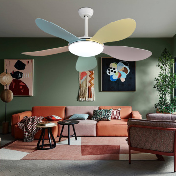 Small quiet ceiling lamp fan for study room