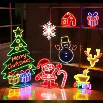 GOLDMORE1 Christmas Neon Sign: Festival Decorative LED Neon Sign for Party