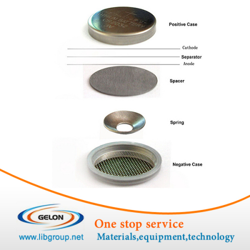 Coin Cell Cases (20d X 3.2t mm) with O-Rings of Cr2032 Battery
