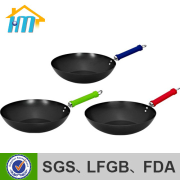 press aluminium wok set