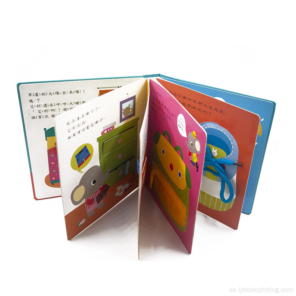 Anpassad inbunden Comic Board Baby Books Children's