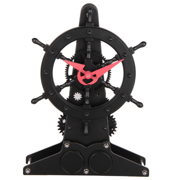 Mktime Metal Rudder Gear Desk Clock