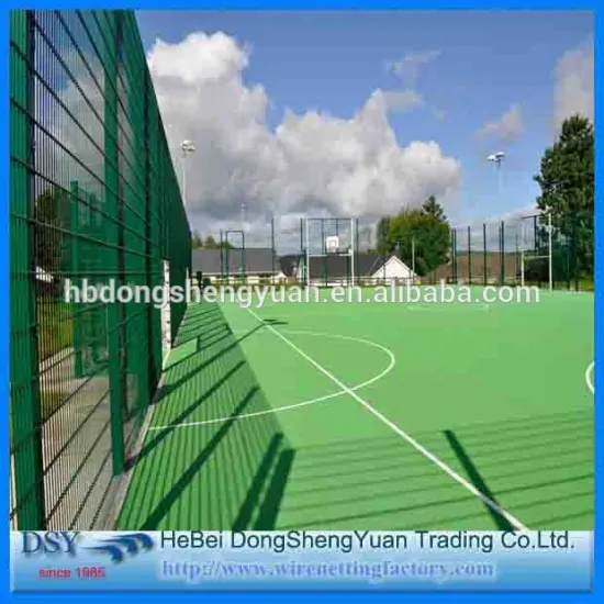 Trade Assurance alibaba express Green coated welded metal fencing panels /Green powder bending garden fencing