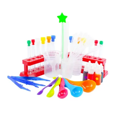 Educational Science Pigment Toys for Kids: Test Tube Chemistry Lab & Kids Science Lab Kit