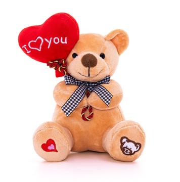 Custom Stuffed Plush Toys for Valentine's Day Children Gifts - Heart Teddy Bears & Animal Plushies