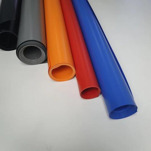 Filme PVC de embalagem de cores opacas