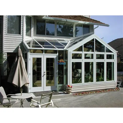 Flower Living Sliding Tent Terrarium Glass Prefab House