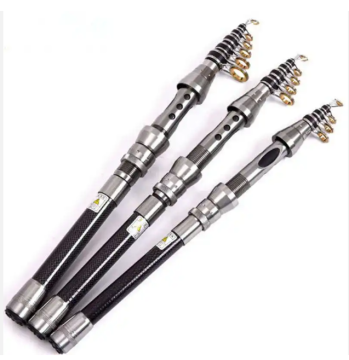 Hot Sale Glass Fiber Telescopic Fishing Rods for Saltwater - Portable Long Casting Rods (1.5m-2.4m)