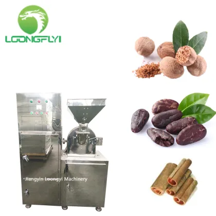 Loongyi carob seeds cassava mill machine