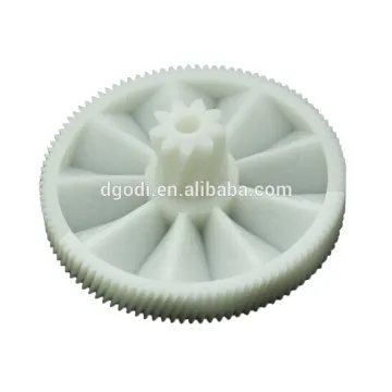 Custom made high quality small nylon plastic meat grinder gears
