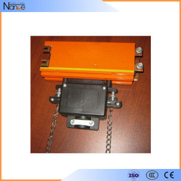 Pvc Shrouded Conductor Rails For Supplying Power , Spacing 1.2m