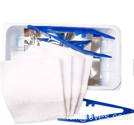 Kit di medicazione usa e getta chirurgica di pronto soccorso
