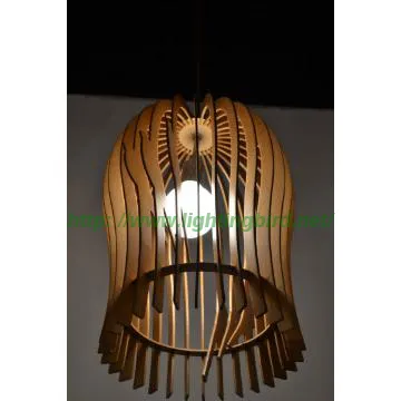 Striking Engineering Plywood Pendant Lamp