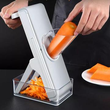 Multi-Function Vegetable, Fruit, and Meat Slicer Cutter - Manual Food Slicers