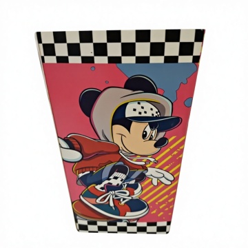 Opakovaně použitelný kelímek na svačinu Paper Box Cup Jednorázové kelímky na popcorn