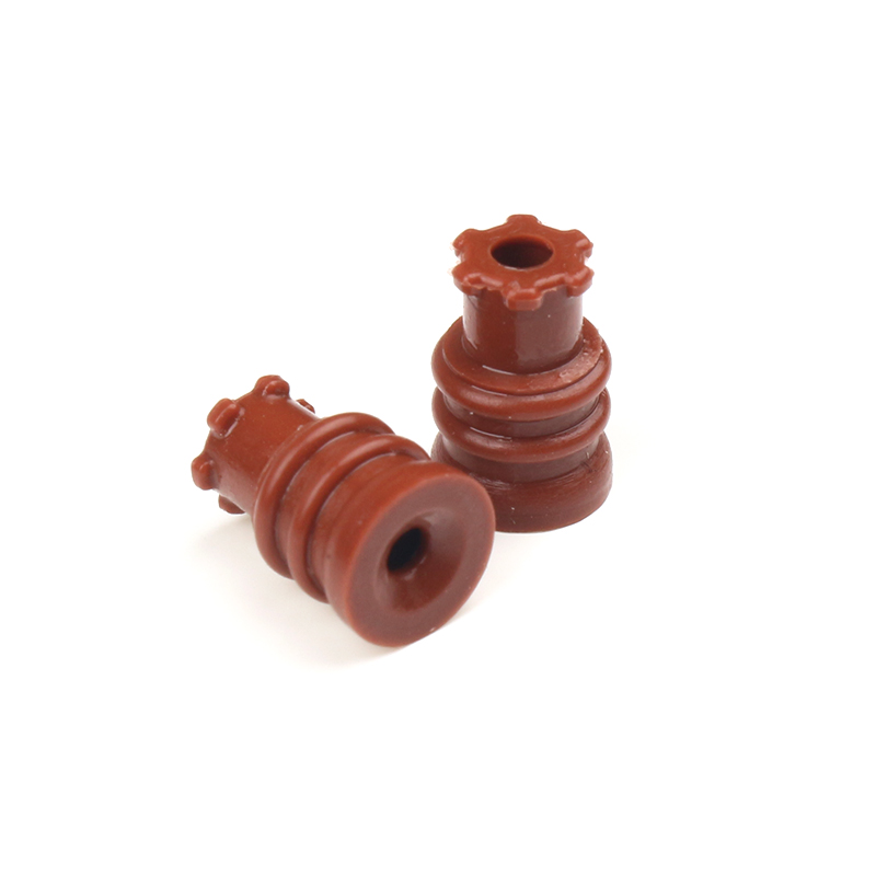 794995-1Rubber Auto Connectors Wire Seal Silicone Rubber Cable Wire Seal Grommet Plug