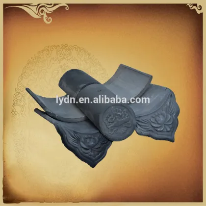 Chinese architecture of the Daoist temple roofing tiles