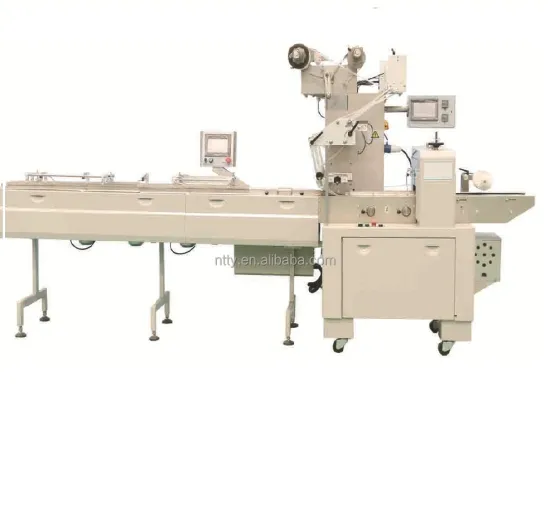 Automatic Flow Wrapper Machine for Soap, Food, and Cosmetic Industries