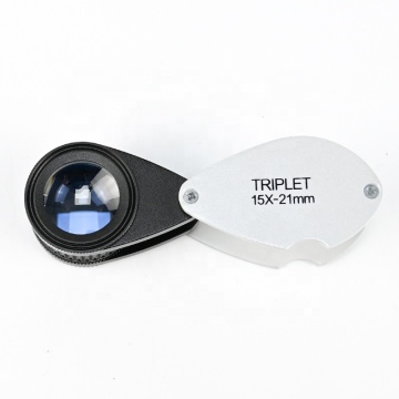 High Quality GJG-92 Jadeite Filter Hand Loupe 15x - 21mm: Top Selling Best Price