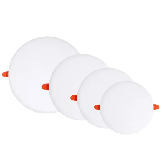 Frameless LED Panel Lights - Anti Glare 9W to 36W Recessed Indoor Lighting 4000K 6000K