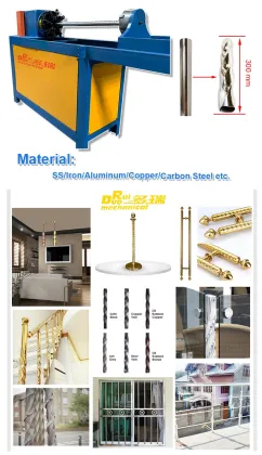 Pipe Threading Machine: Decorative Pipe Tube Twisting Machine