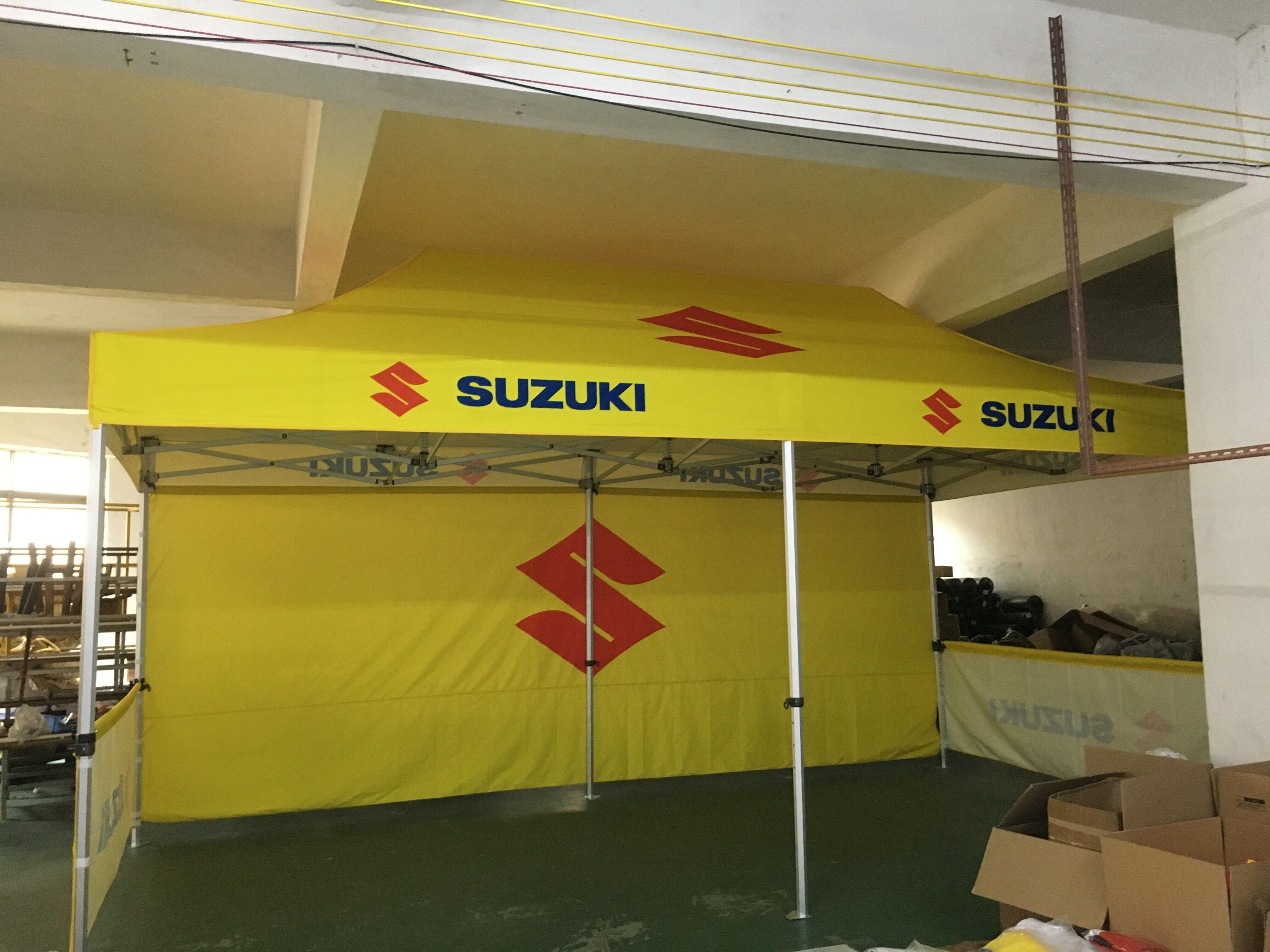 3x6m custom printed tents for suzuki 3x6m custom printed tents for suzuki