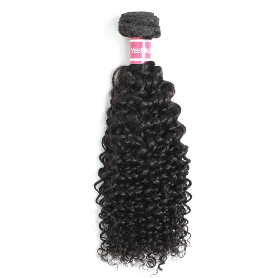 Yeswigs Hair Extension Kinky Curly Wholesale Price Real Virgin Brazilian Remy Kinky Curly Human Hair Free Sample Hair Bundles