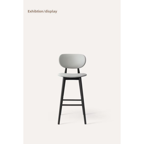 Chaise de bar en bois italien moderne de luxe