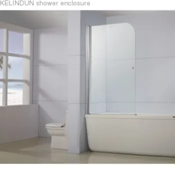 Radius bath screen  tub door  U-002