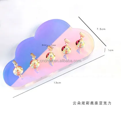 Nail Polish Display: Tool Tips Practice Stand - Magnetic Nail Tip Holder