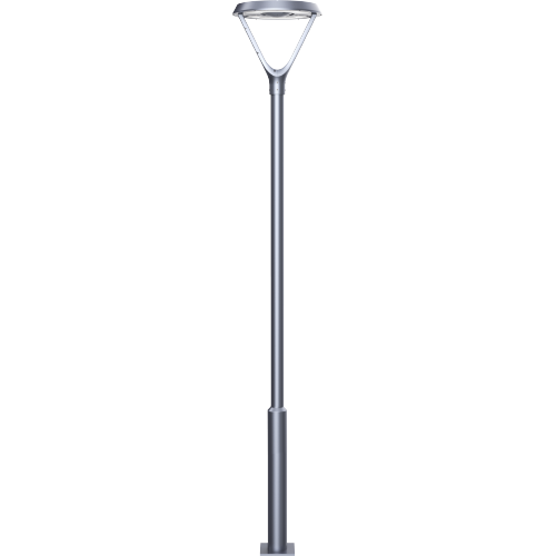 Mains/Solar LED Integrated Street Light Garden Light Head