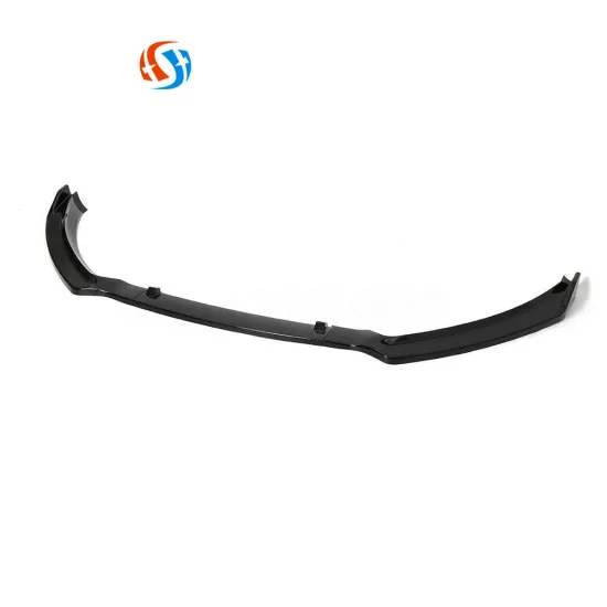Honghang Car Parts 3pcs Front Bumper Lip - Gloss Black - Fits Ford Fusion/Mondeo (2013-2016)