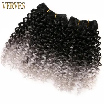 Jerry Braid Weaving 8 Inch 65g/pack Curly Hair Bundles Synthetic Ombre Braiding Hair Extentions Short Curly Hair