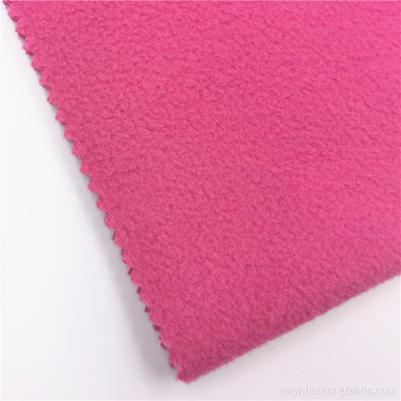 Monochromatic Waterproof Terylene Polar Fleece Fabric