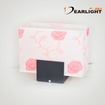 Flowers Fabric Table Lamp