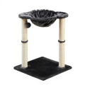 Árvore de gato multinível, torre de plástico de madeira, estrutura de escalada interna, plataforma de descanso confortável, móveis grandes para gatos, aibike