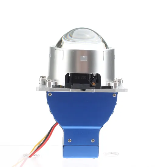 MACAR 12V 100W Bi-LED Projector Headlight Waterproof 5800K Hi/Lo Beam 3 Inch Mini Fog Lights H4 for Universal Car