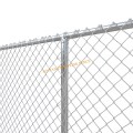 Galvanized Yard Fence Kettengliedlink Wire Mesh