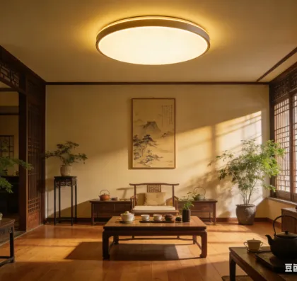 Balanced brightness ceiling light